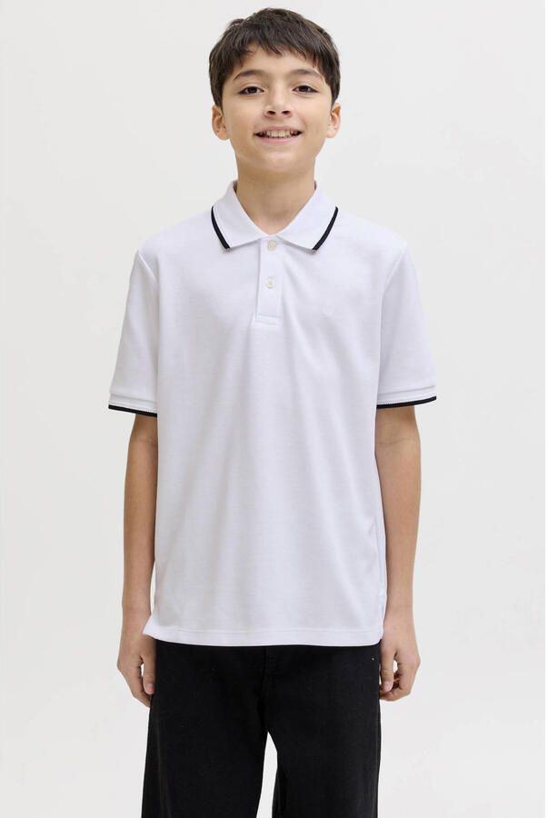 JACK & JONES JUNIOR polo wit