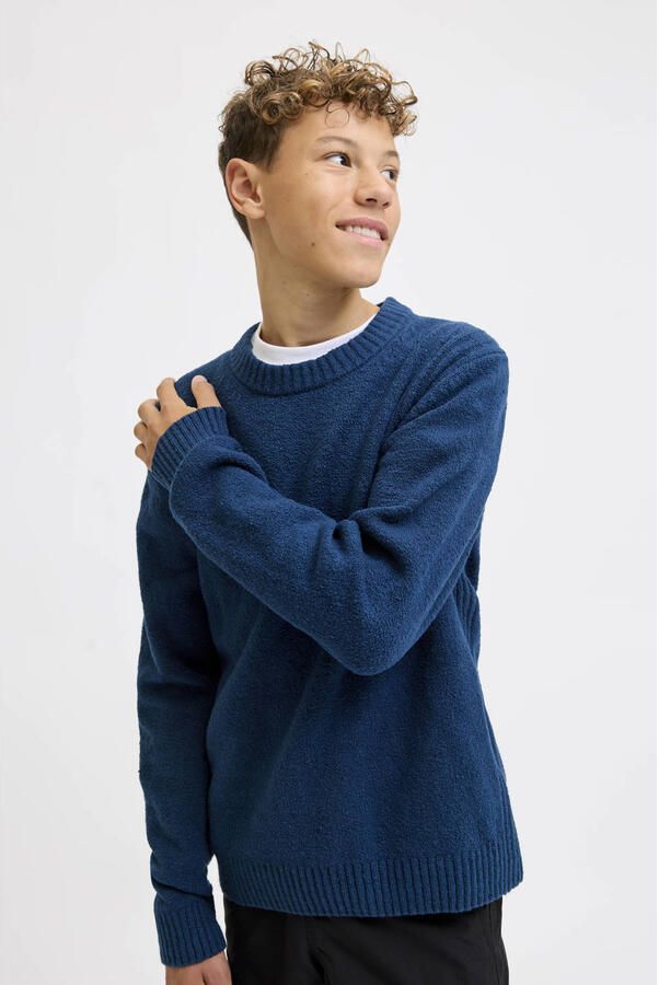 Jack & Jones Junior Trui met ronde hals JCOPOINT KNIT BOUCLE CREW NECK BF JNR