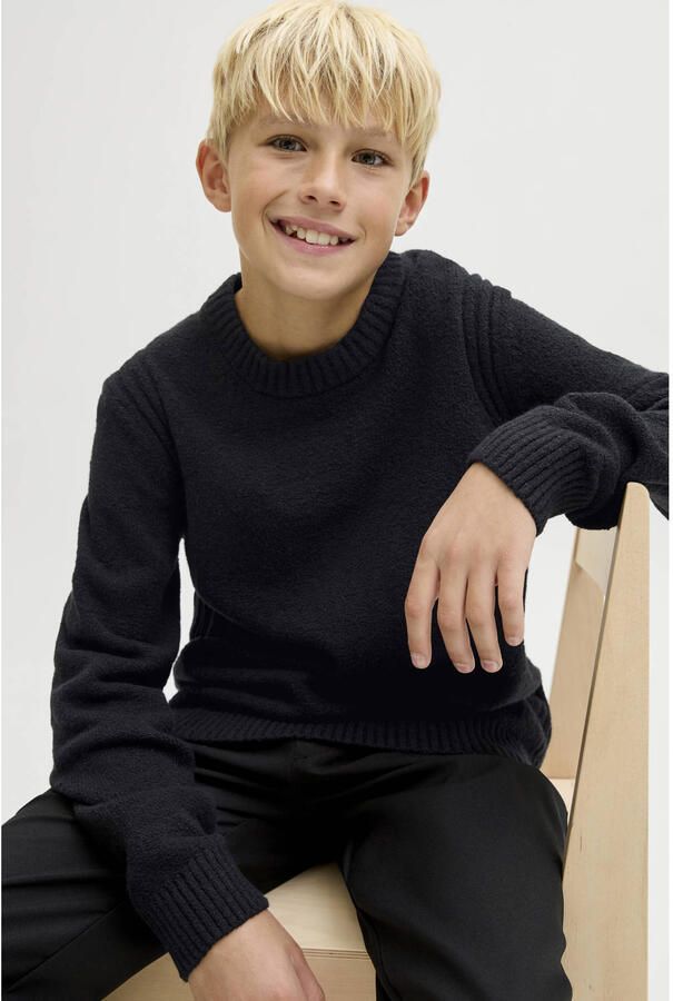Jack & Jones Junior Trui met ronde hals JCOPOINT KNIT BOUCLE CREW NECK BF JNR