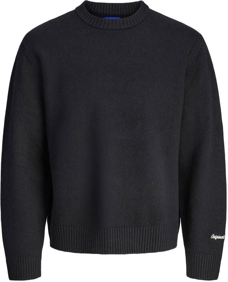 Jack & jones Regular fit pullover in gebreide look model 'Jorno'