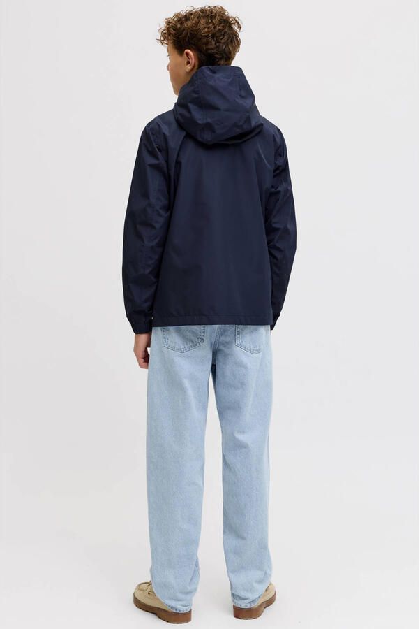 JACK & JONES JUNIOR regenjas donkerblauw - Foto 3