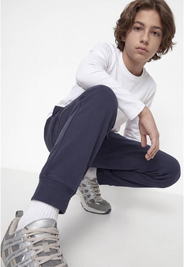 JACK & JONES JUNIOR regular casual broek donkerblauw - Foto 2