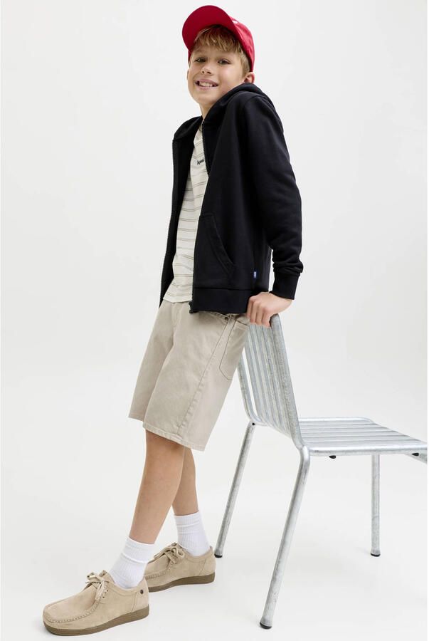 JACK & JONES JUNIOR regular denim short beige - Foto 3