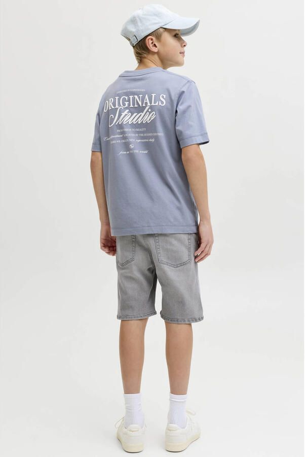 JACK & JONES JUNIOR regular denim short grey denim - Foto 3