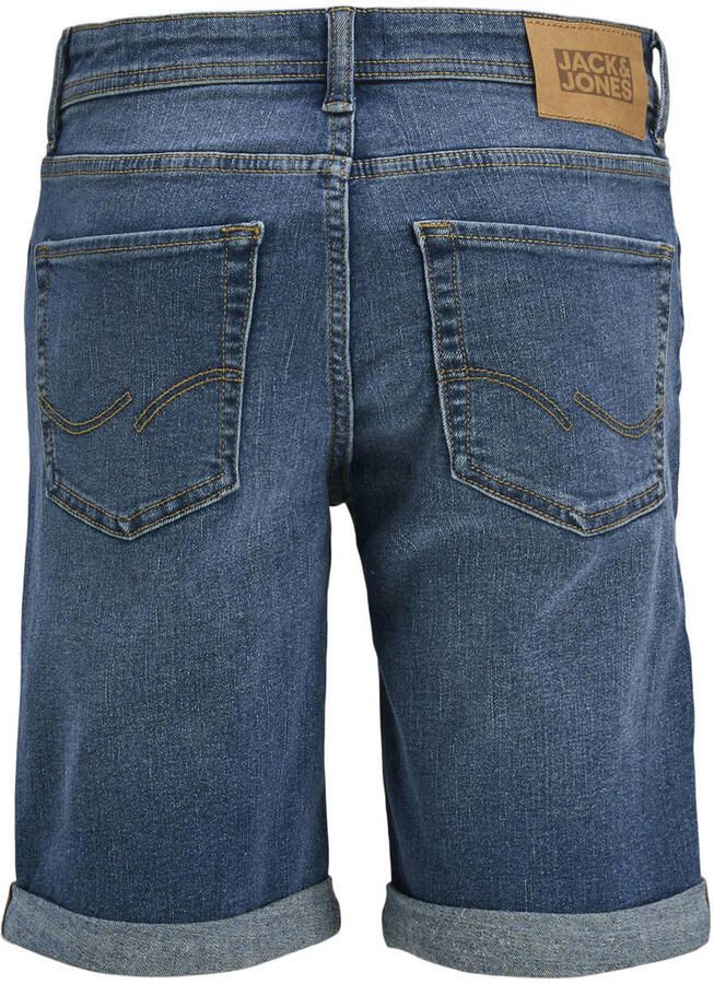 JACK & JONES JUNIOR regular denim short medium blue denim