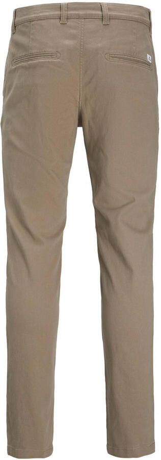 Jack & jones JUNIOR regular fit broek JPSTMARCO JJDAVE beige Jongens Stretchkatoen 176 - Foto 2
