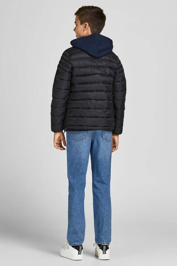 Jack & jones JUNIOR regular fit jeans JJICLARK JJORIGINAL blue denim Blauw Jongens Katoen 116 - Foto 3