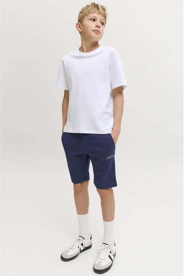 JACK & JONES JUNIOR regular sweatshort donkerblauw - Foto 2