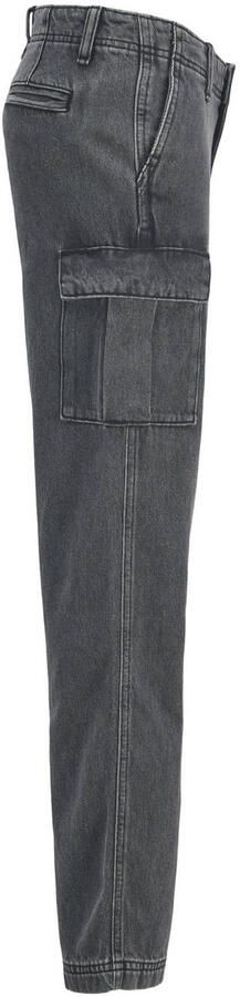 JACK & JONES JUNIOR relaxed cargo jeans black denim - Foto 3
