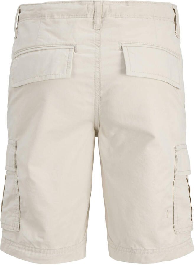 Jack & jones Regular fit korte cargobroek met labelpatch model 'BOWIE' - Foto 3