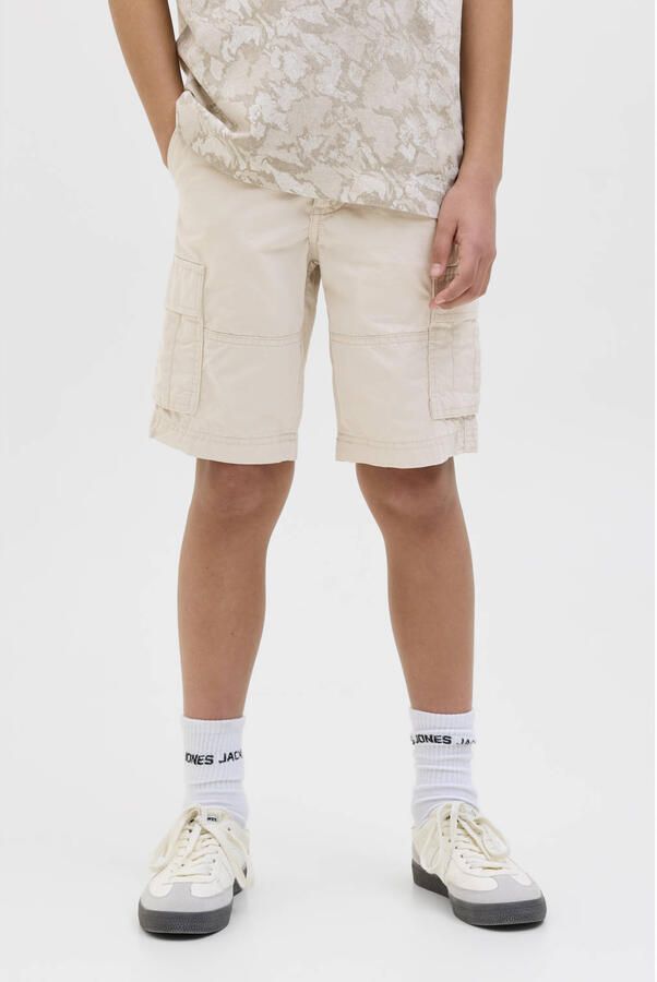 Jack & jones Regular fit korte cargobroek met labelpatch model 'BOWIE' - Foto 2