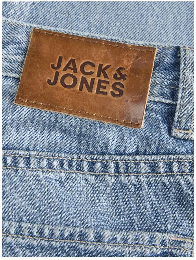 JACK & JONES JUNIOR relaxed high waist loose fit jeans medium blue denim