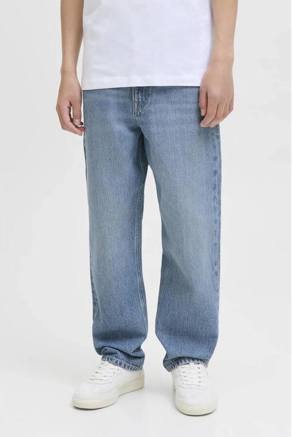 JACK & JONES JUNIOR relaxed high waist loose fit jeans medium blue denim - Foto 2