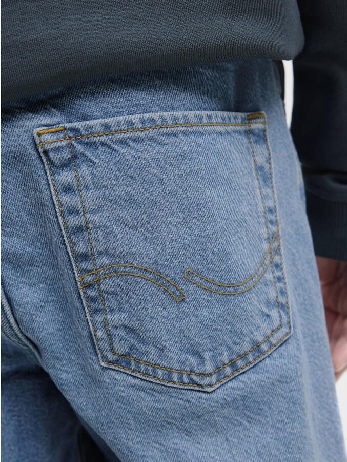 JACK & JONES JUNIOR relaxed high waist loose fit jeans medium blue denim