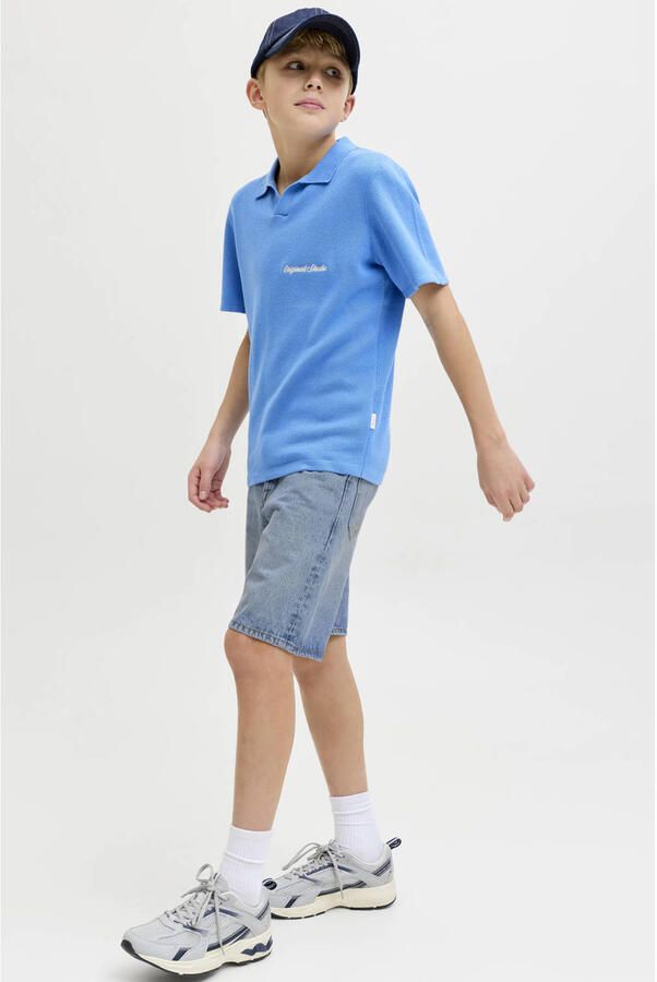 JACK & JONES JUNIOR relaxed short light blue denim - Foto 2