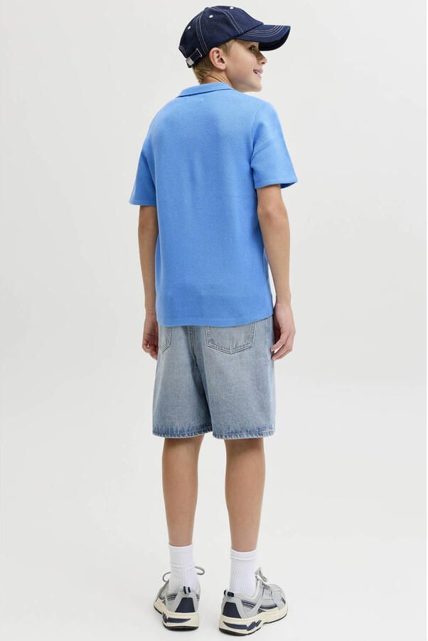 JACK & JONES JUNIOR relaxed short light blue denim - Foto 3
