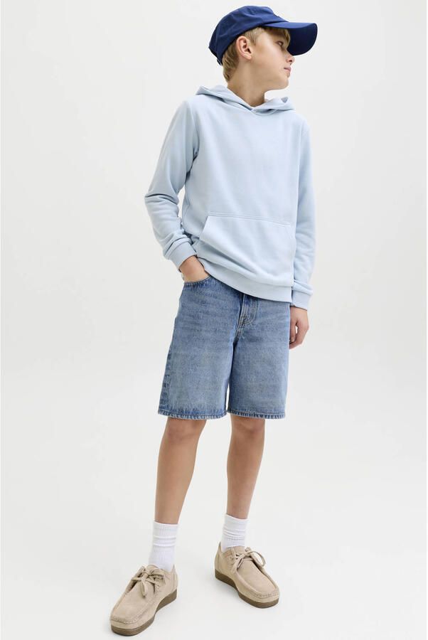 JACK & JONES JUNIOR relaxed short medium blue denim - Foto 3