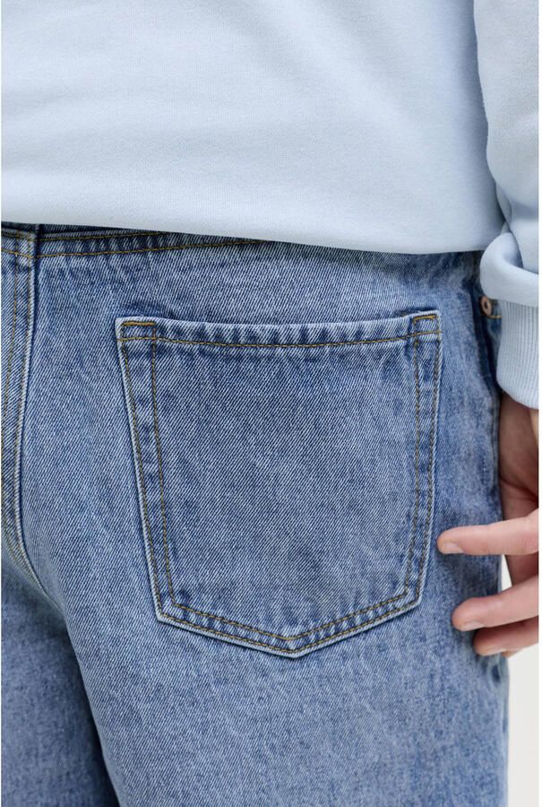 JACK & JONES JUNIOR relaxed short medium blue denim - Foto 2