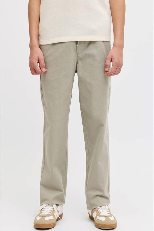 JACK & JONES JUNIOR relaxed sweatpants grijsgroen