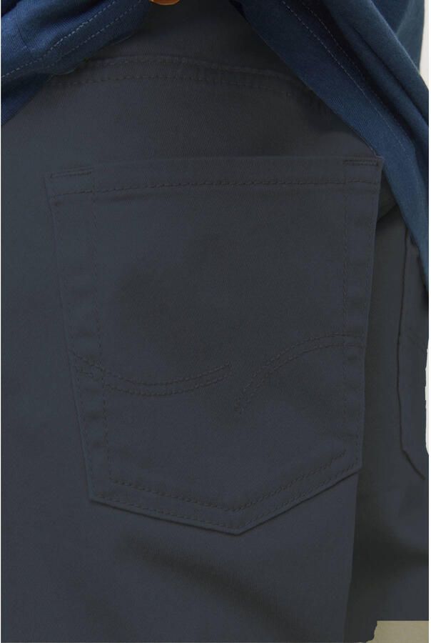 Jack & jones JUNIOR short JPSTRICK donkerblauw Korte broek Jongens Stretchkatoen 176 - Foto 2