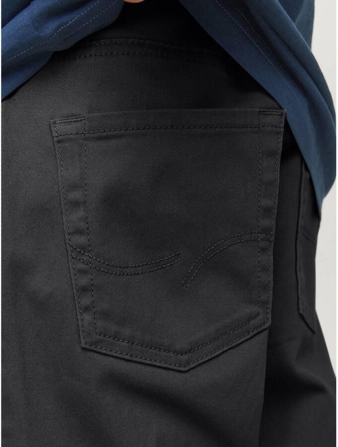 Jack & jones JUNIOR short JPSTRICK zwart Korte broek Jongens Stretchkatoen 128 - Foto 3