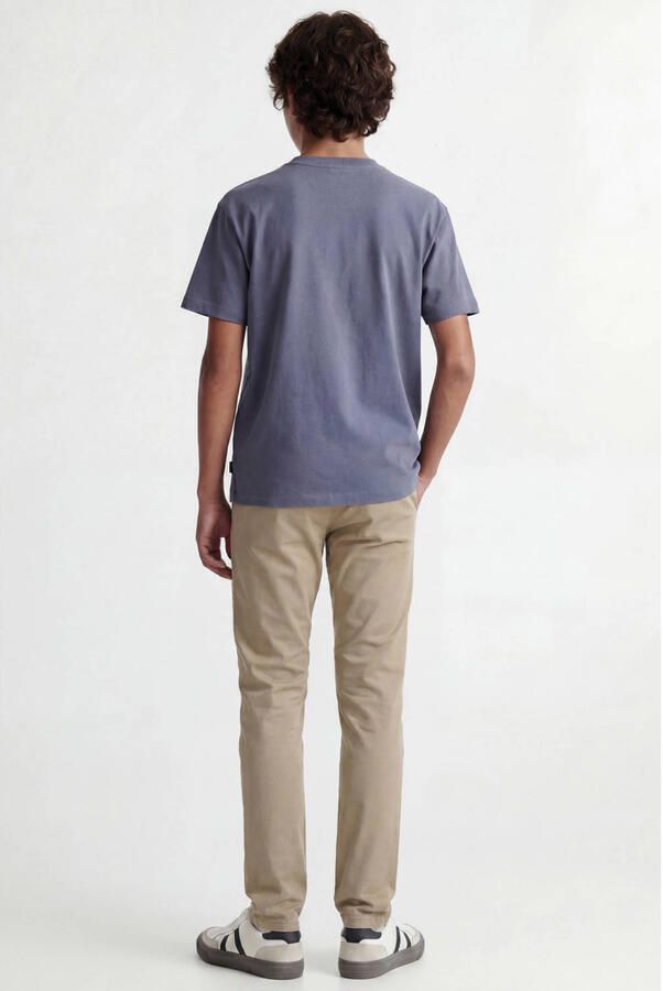 Jack & jones JUNIOR broek JJIMARCO beige Stretchkatoen Effen 128 - Foto 3