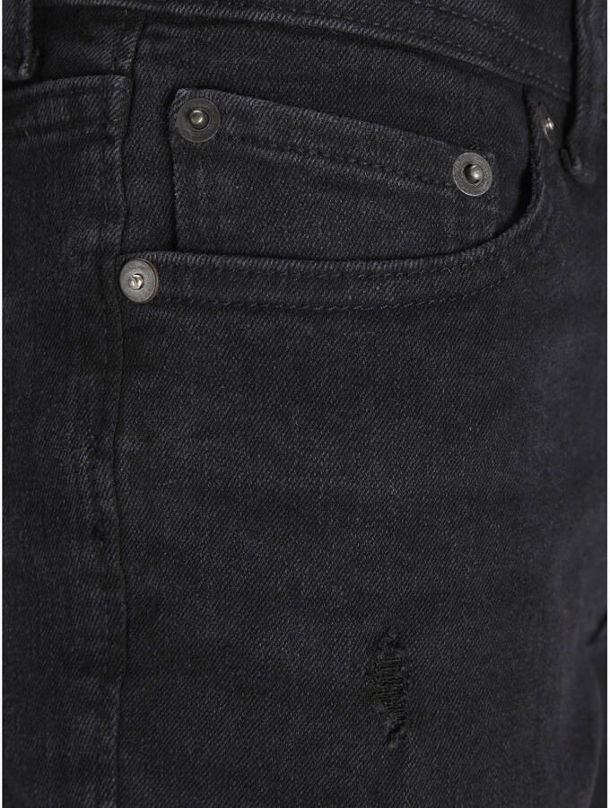 Jack & jones JUNIOR slim fit jeans JJIGLENN JJORIGINAL black denim Zwart 128 - Foto 3