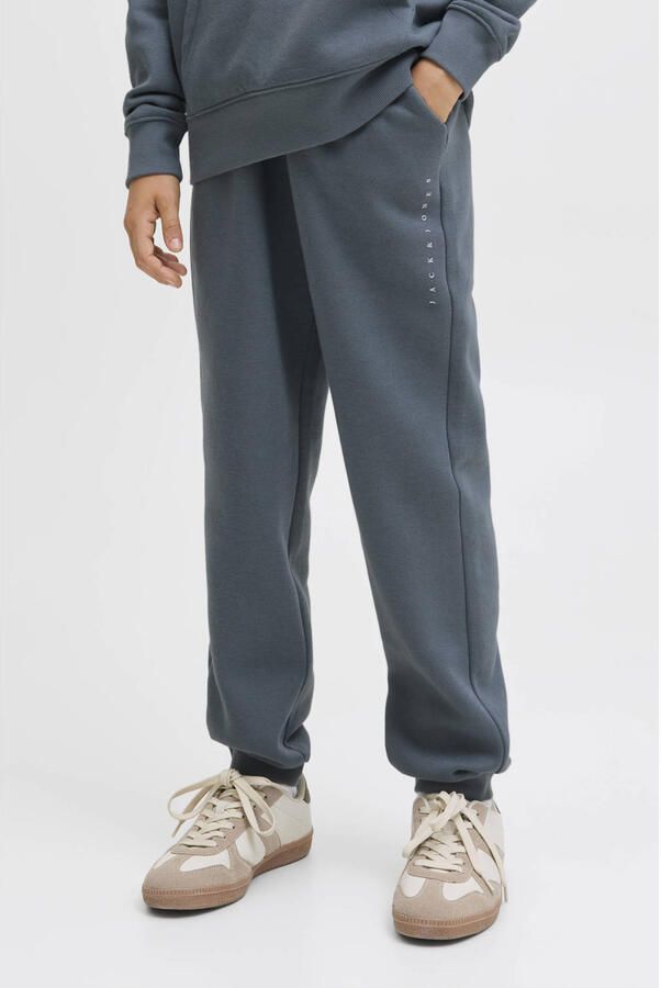 JACK & JONES JUNIOR slim sweatpants grijsblauw - Foto 2
