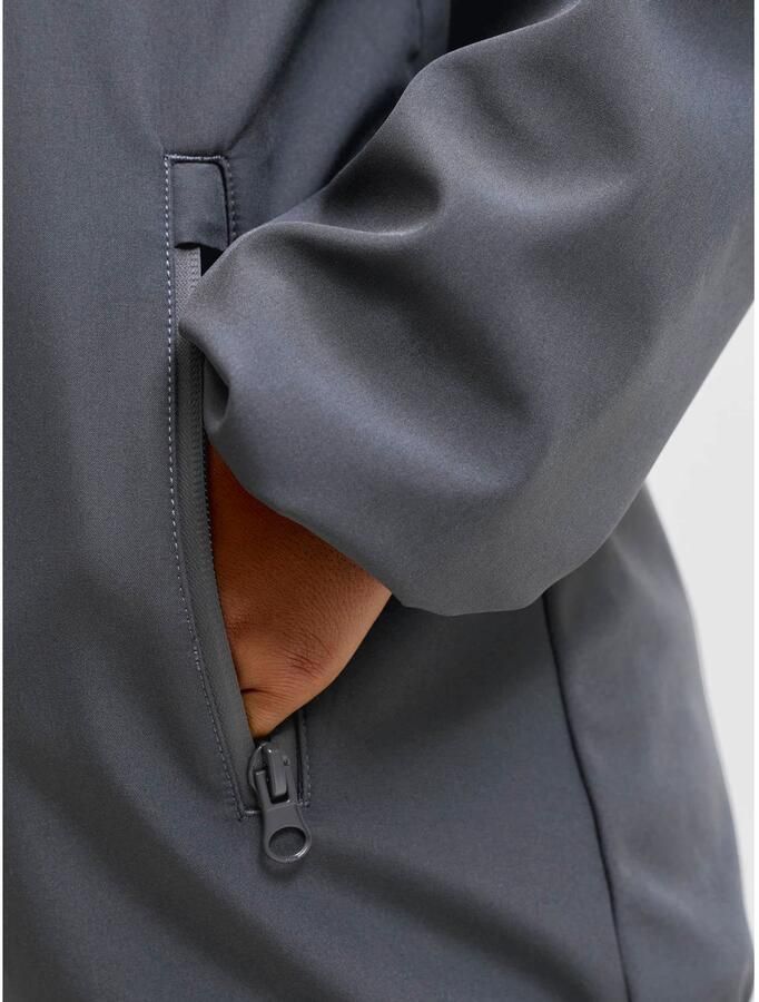 JACK & JONES JUNIOR softshell jas antraciet - Foto 2