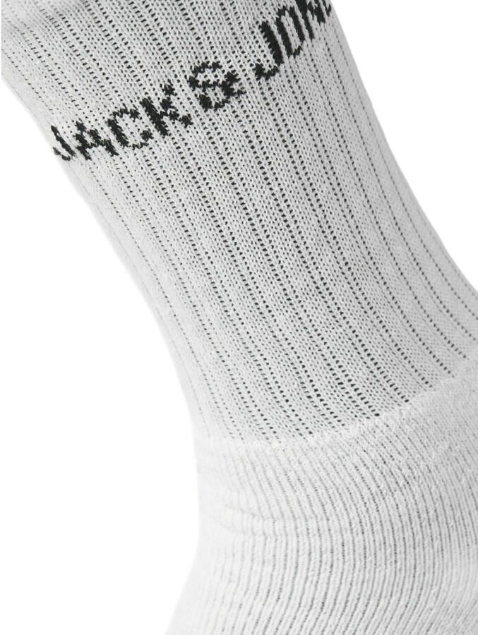 JACK & JONES JUNIOR sokken JACREGEN TENNIS (set van 5) wit - Foto 2