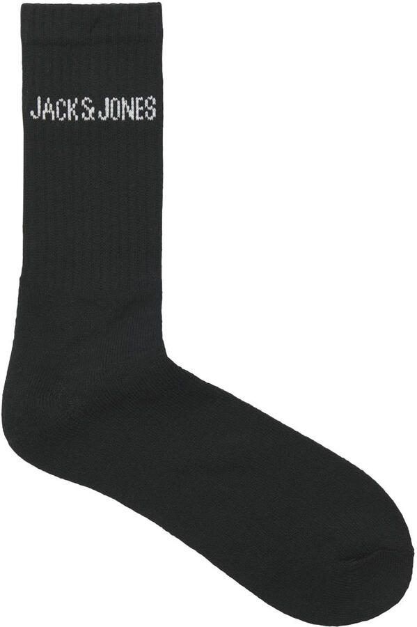 JACK & JONES JUNIOR sokken JACREGEN TENNIS (set van 5) zwart - Foto 2