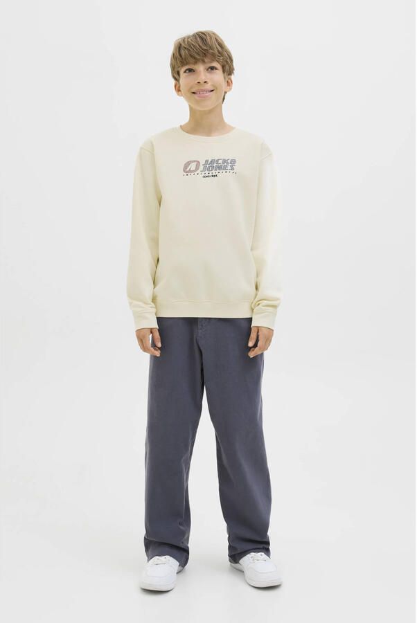 Jack & Jones Junior Sweatshirt JCOTIER PRINT SWEAT CREW NECK SN JNR