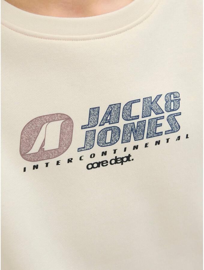 Jack & Jones Junior Sweatshirt JCOTIER PRINT SWEAT CREW NECK SN JNR