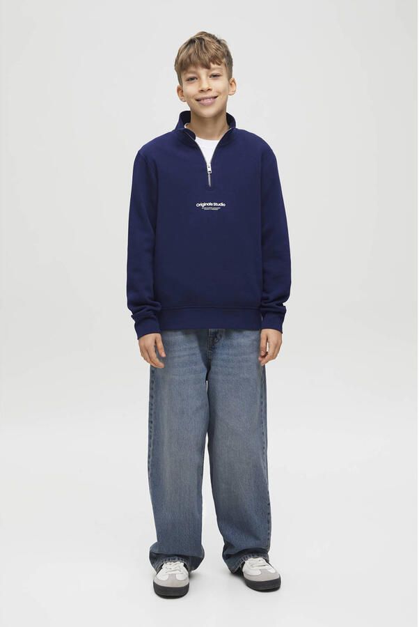 Jack & Jones Junior Sweatshirt JORVESTERBRO SWEAT QUARTER ZIP NOOS JNR - Foto 2