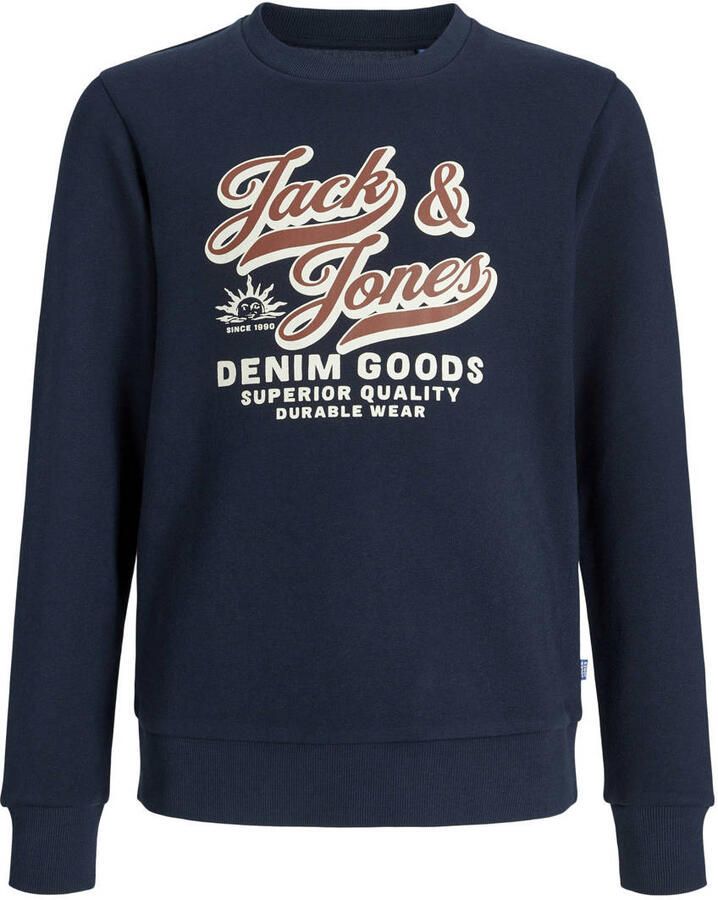 Jack & Jones Junior Sweatshirt JJELOGO SWEAT CREW 2 COL AW25 NOOS JNR