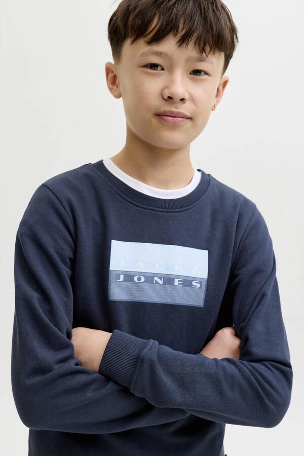 Jack & jones Fusion Graphic Sweater Jongens - Foto 2