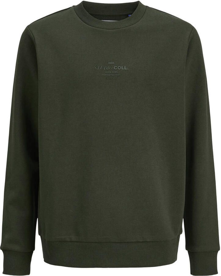 JACK & JONES JUNIOR sweater donkergroen