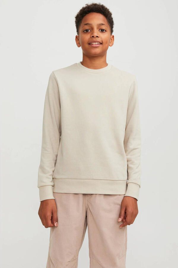 Jack & jones JUNIOR sweater JJEBRADLEY ecru Jongens Polyester Ronde hals 116 - Foto 2