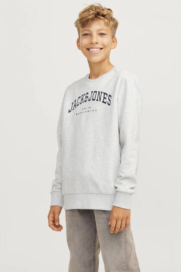 Jack & Jones Junior Sweatshirt JJECALEB VARSITY SWEAT CREW NECK SN JNR - Foto 2