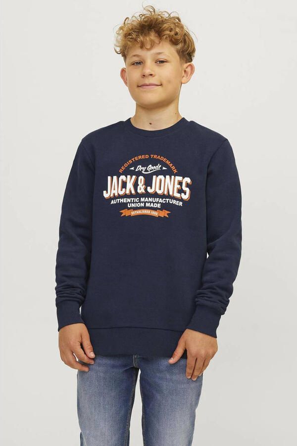 Jack & Jones Junior Sweatshirt JJELOGO SWEAT CREW 2 COL 24 25 NOOS JNR - Foto 2