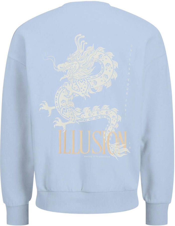 Jack & jones Comfort fit sweatshirt met statementprint