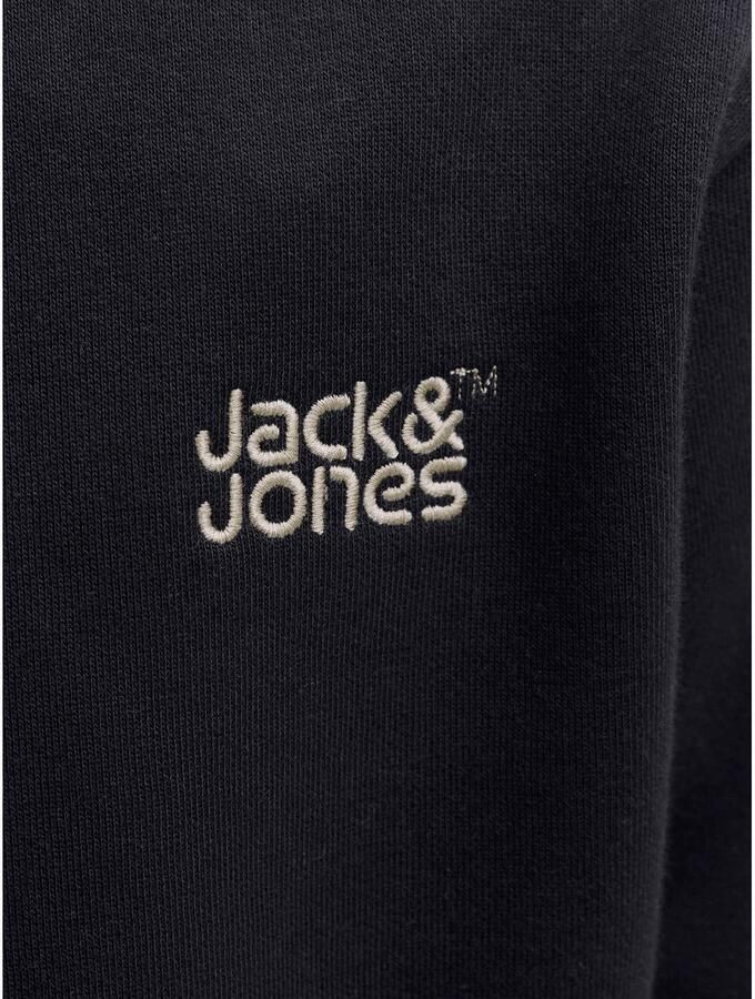JACK & JONES JUNIOR sweater met borduursels zwart Effen - Foto 2