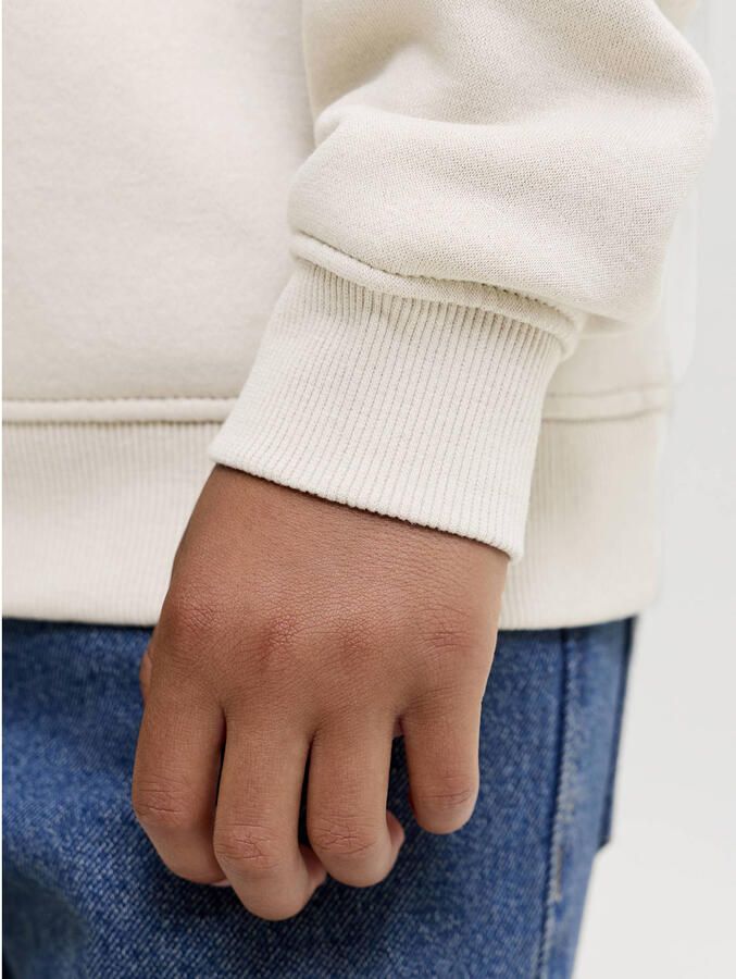 JACK & JONES JUNIOR sweater met tekst beige - Foto 3