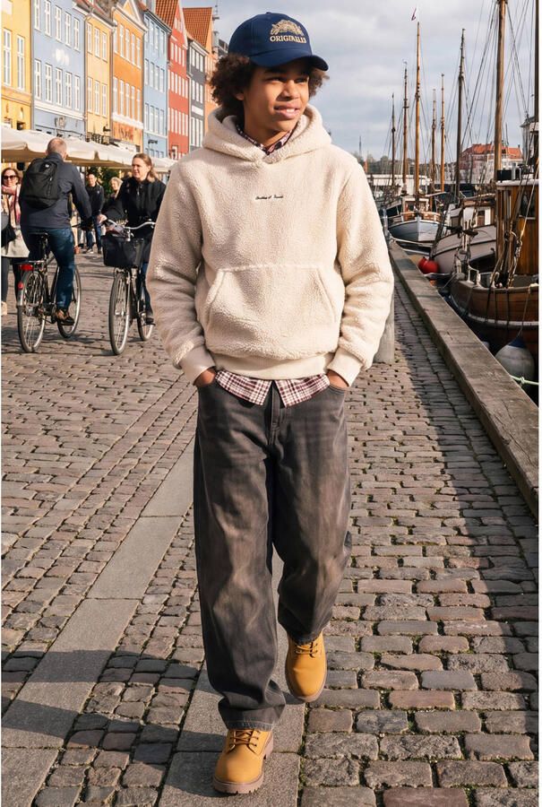 Jack & Jones Kids Norrebro Emb Teddy Sweat Hood - Foto 2