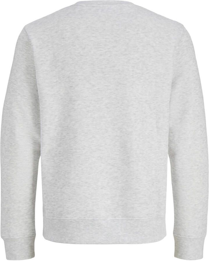 JACK & JONES regular fit gemêleerde sweater wit - Foto 2