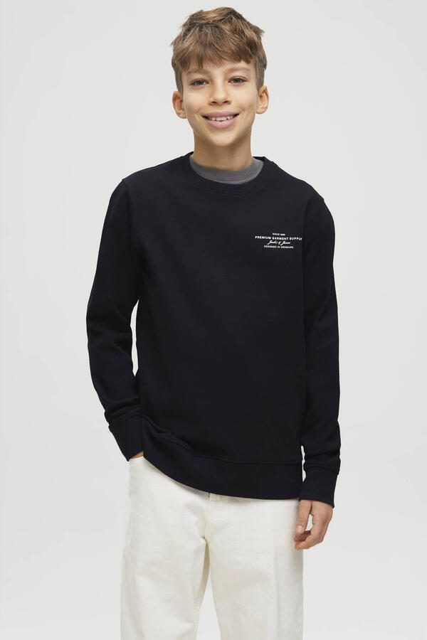 JACK & JONES JUNIOR sweater zwart - Foto 1