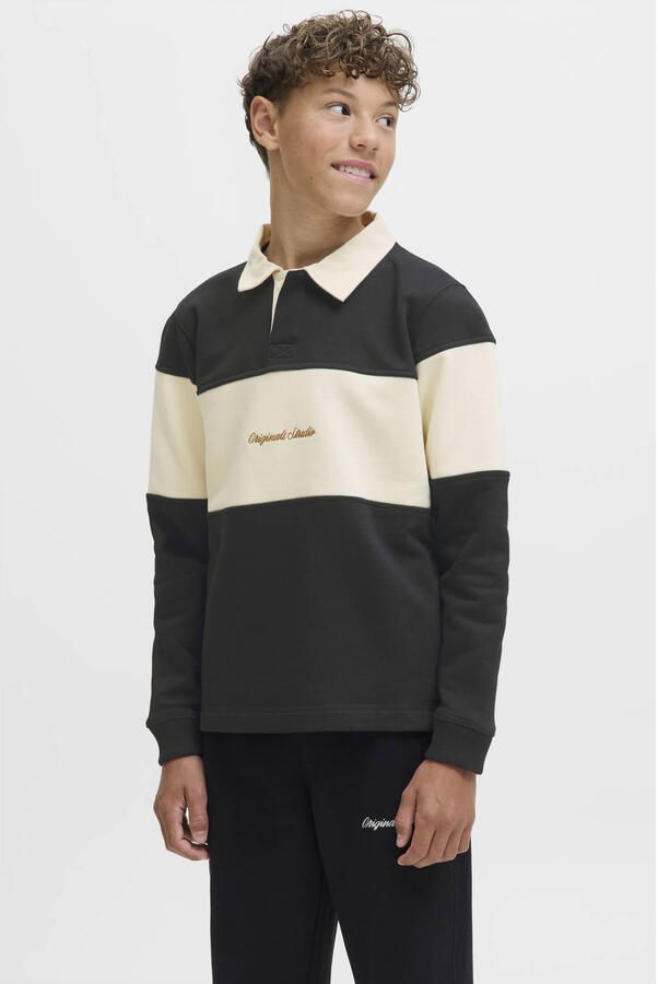 JACK & JONES JUNIOR sweater zwart