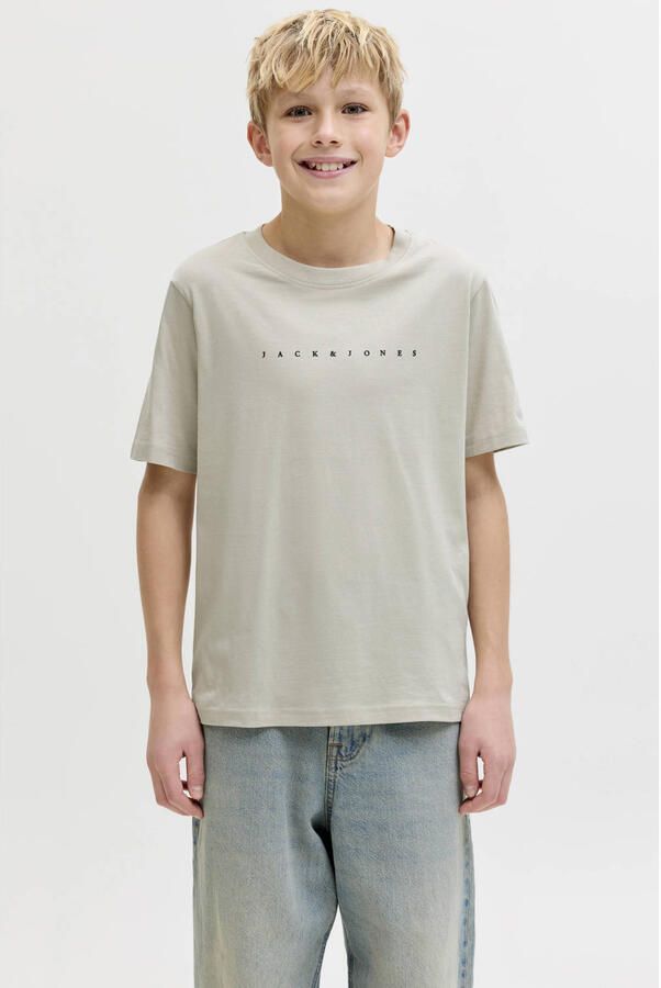Jack & jones Regular fit T-shirt met logoprint Model 'Estar'