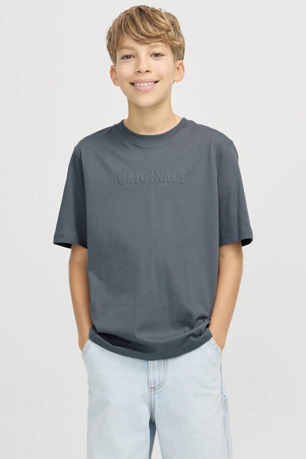 Jack & jones T-shirt met labelprint model 'FREDERIKSBERG' - Foto 3