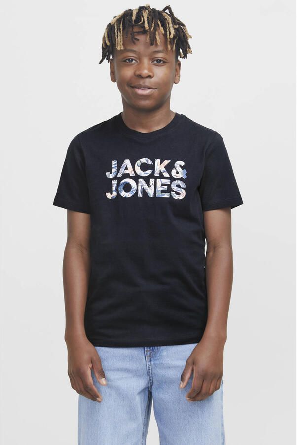 Jack & Jones Junior Shirt met ronde hals JJEBRYAN CORP LOGO TEE SS O-NECK JNR - Foto 2